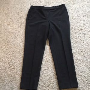 Slim leg WHBM 8R black pants